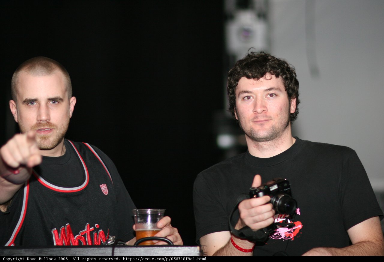 Man pointing at beer glass