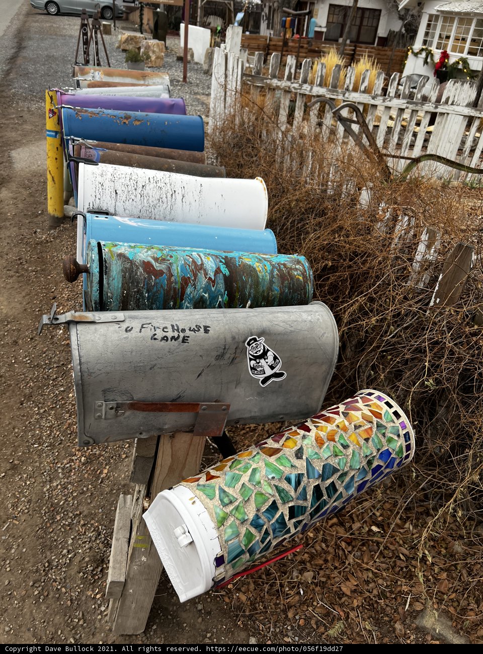 Mosaic Mailboxes in Madrid