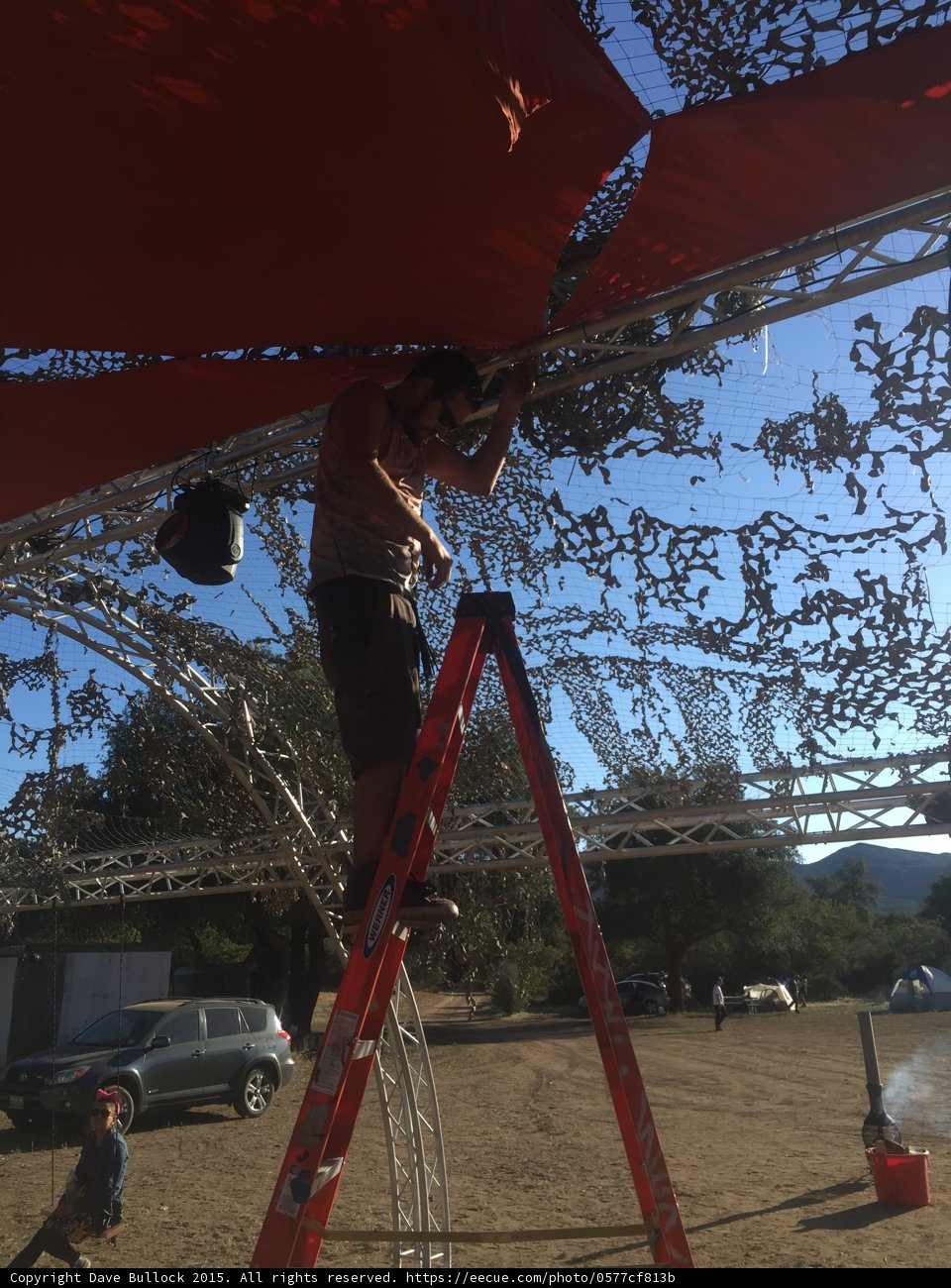 Festival Camp Setup