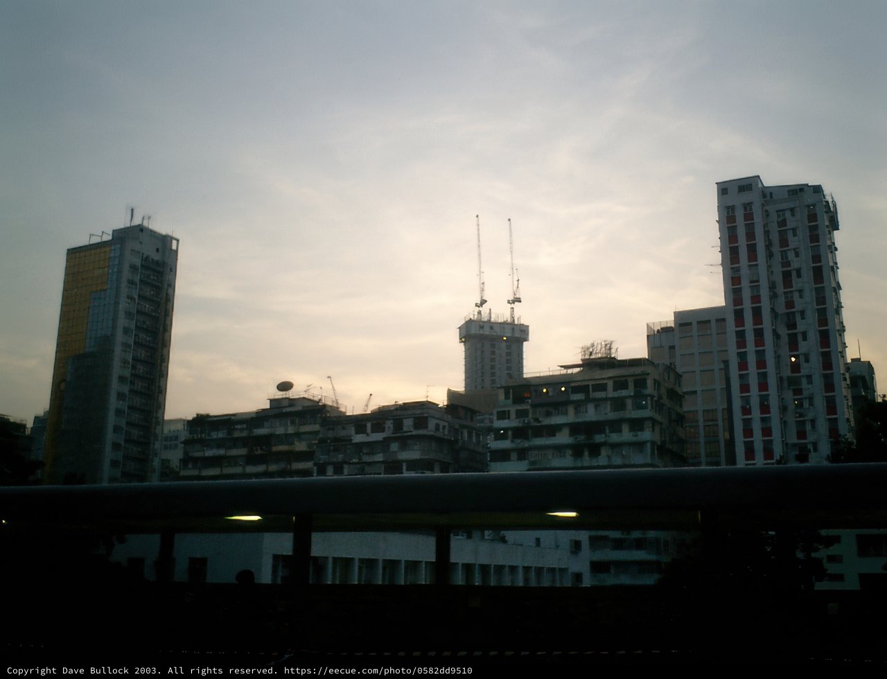 Cityscape from the Train
