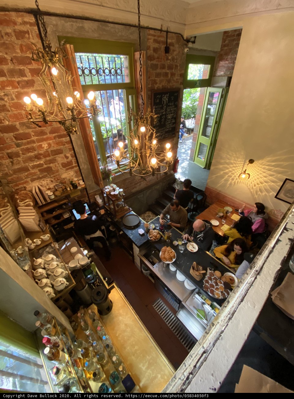 A Bird's Eye View of a Charming Restaurant in Cuauhtémoc