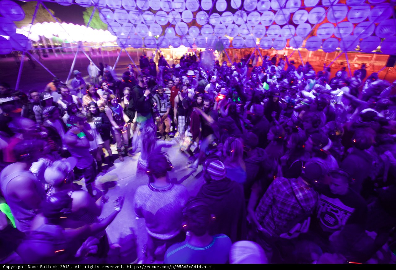 Purple Frenzy at Coachella Party