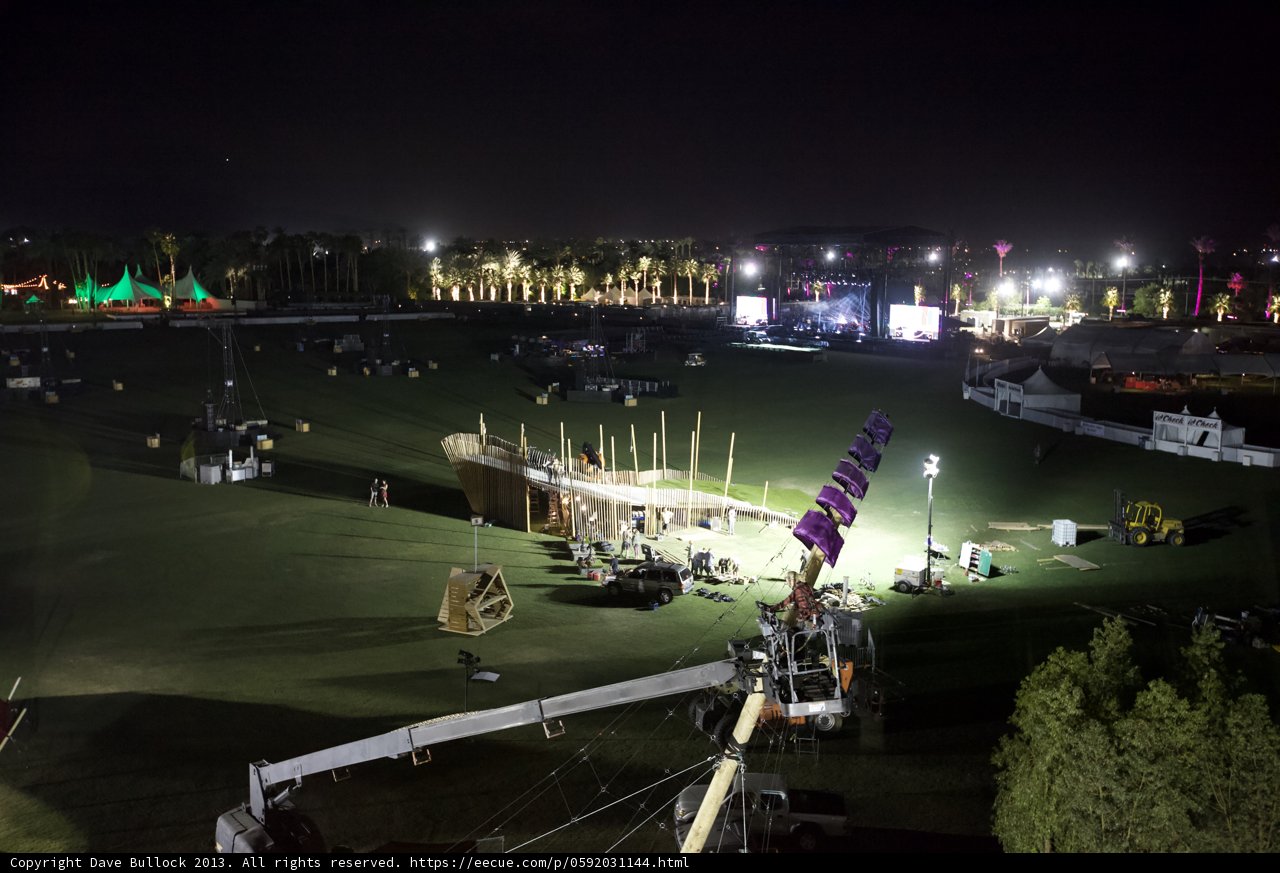 Lights and Music at Coachella