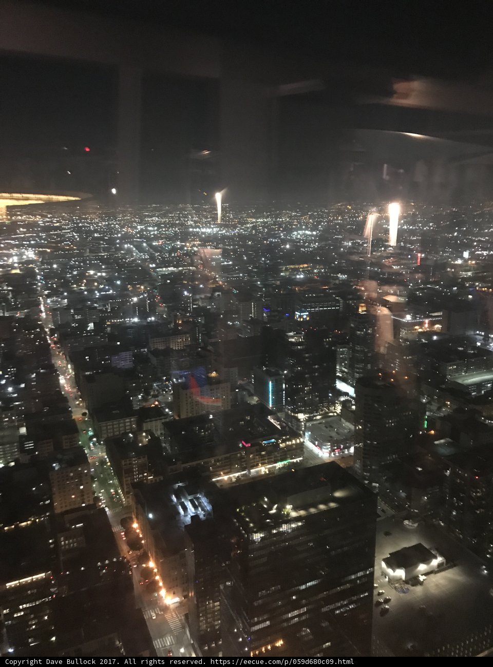 Nightscape of LA's Urban Metropolis