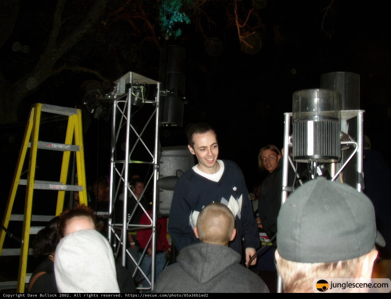 Man among the Crowd