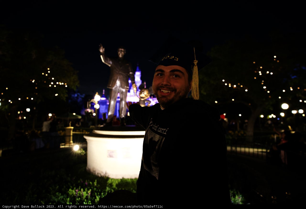 Graduation Celebration at Disneyland