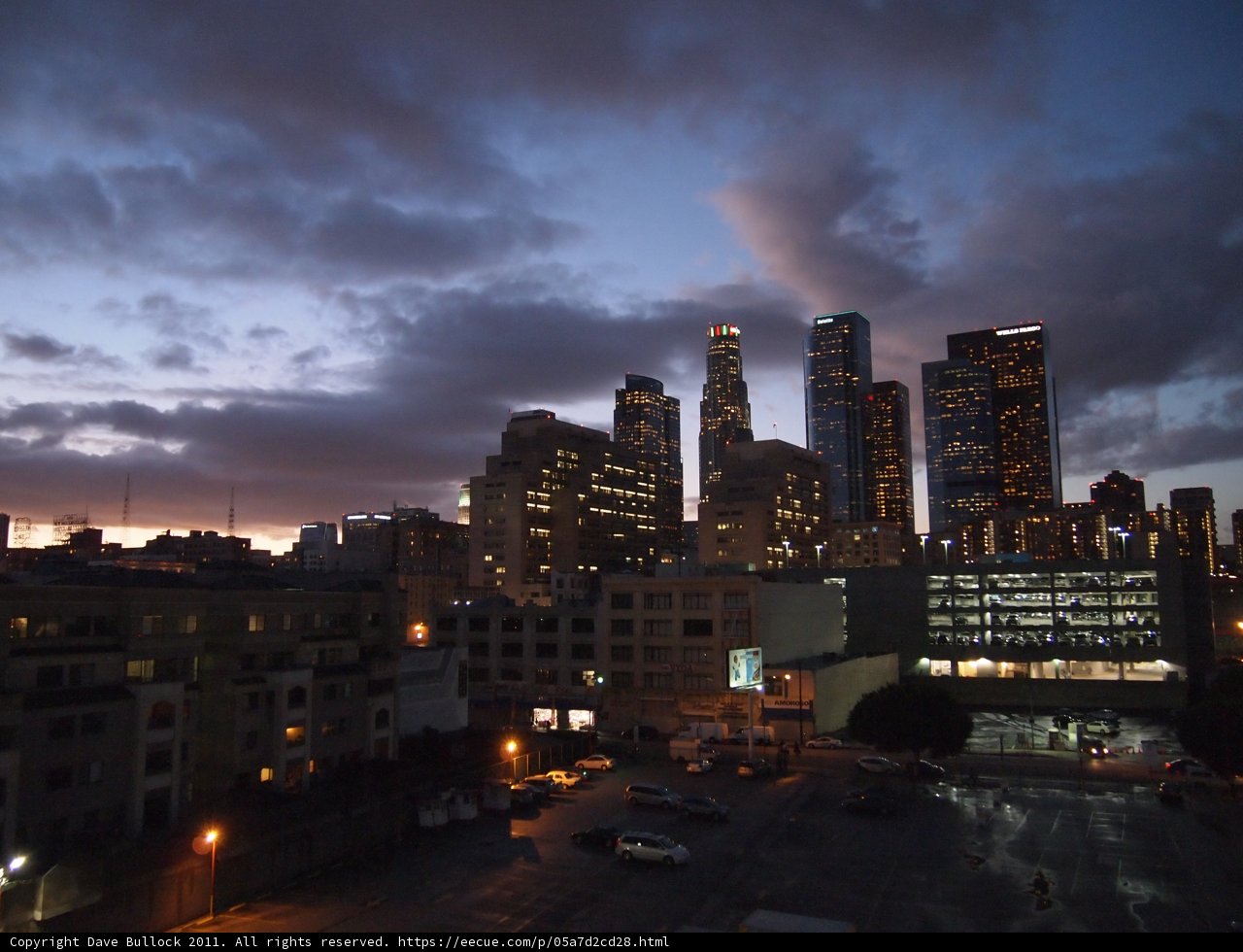 Dusk in the City of Angels