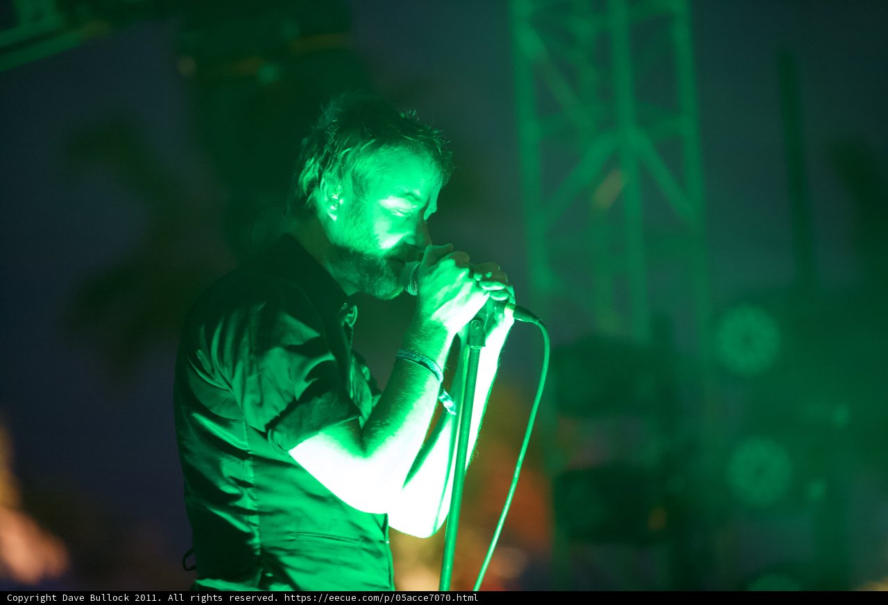 Matt Berninger Commands the Coachella Crowd with his Voice
