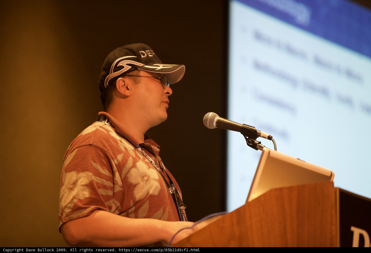 Speaking at Defcon 17
