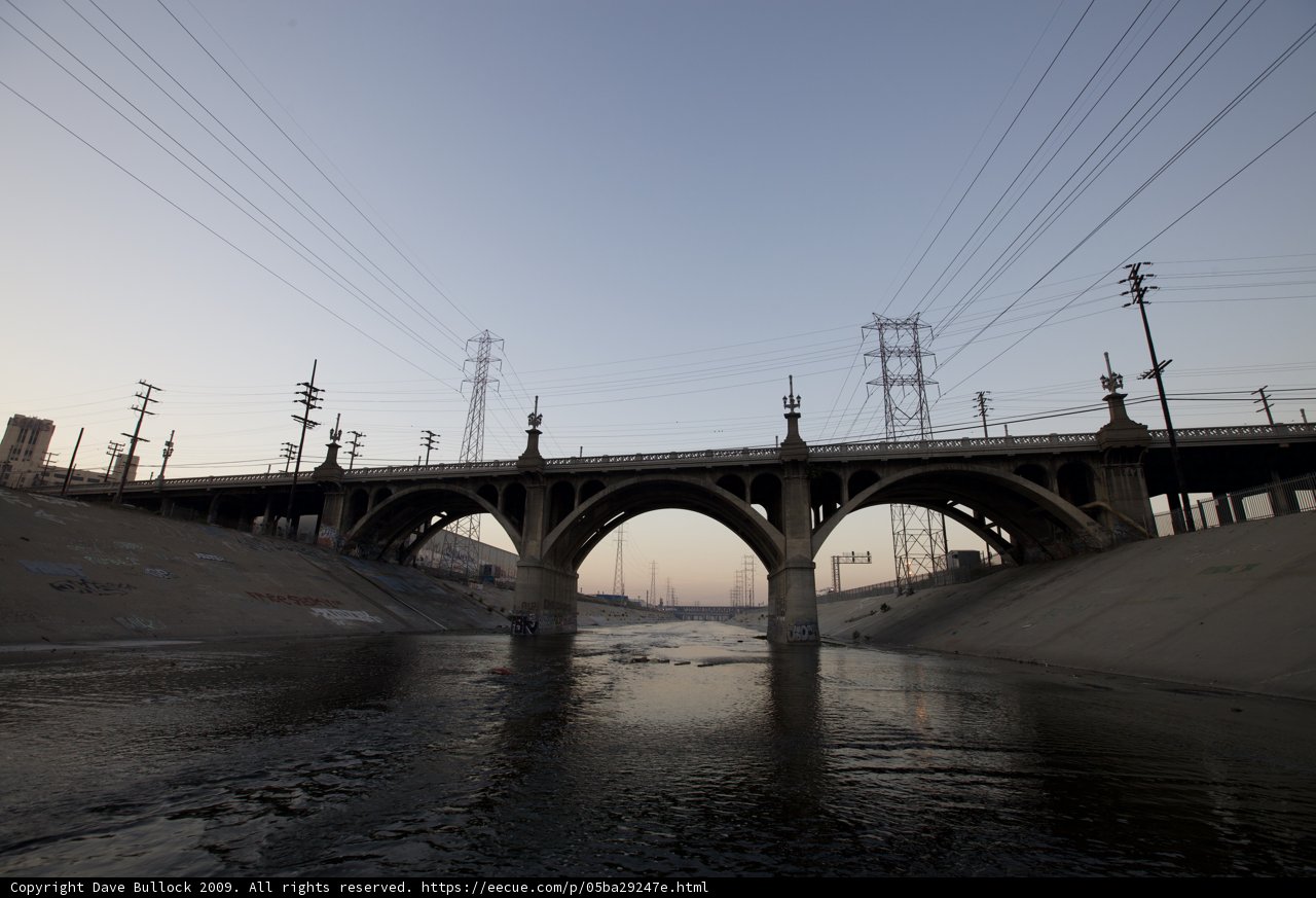Arch Bridge above the LA River