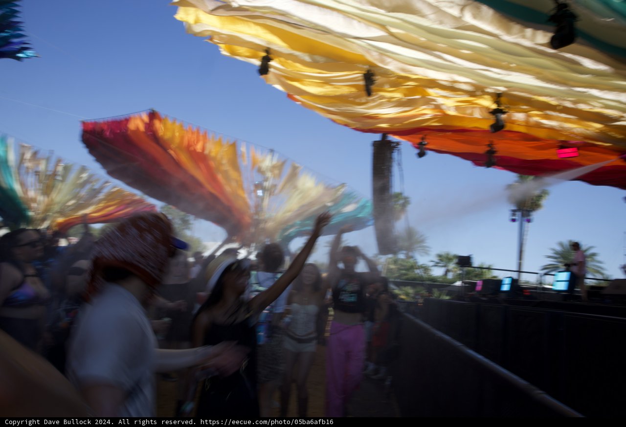 Rhythms and Hues: A Vivid Coachella Moment