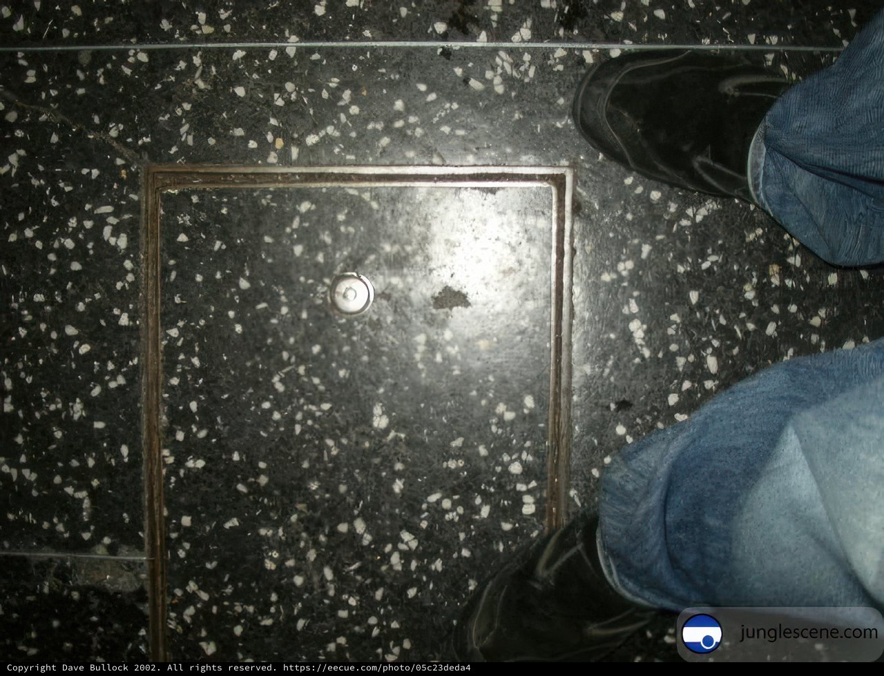 Metal Tile and Sneakers