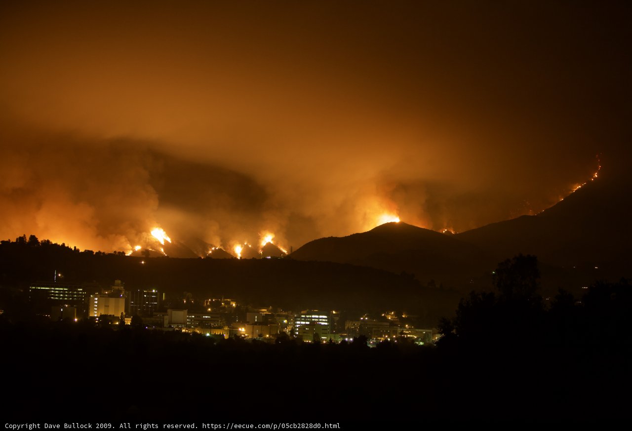 Blaze in the Hills
