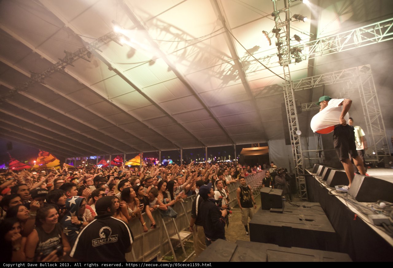 NLE Choppa Rocks the Tent at Coachella