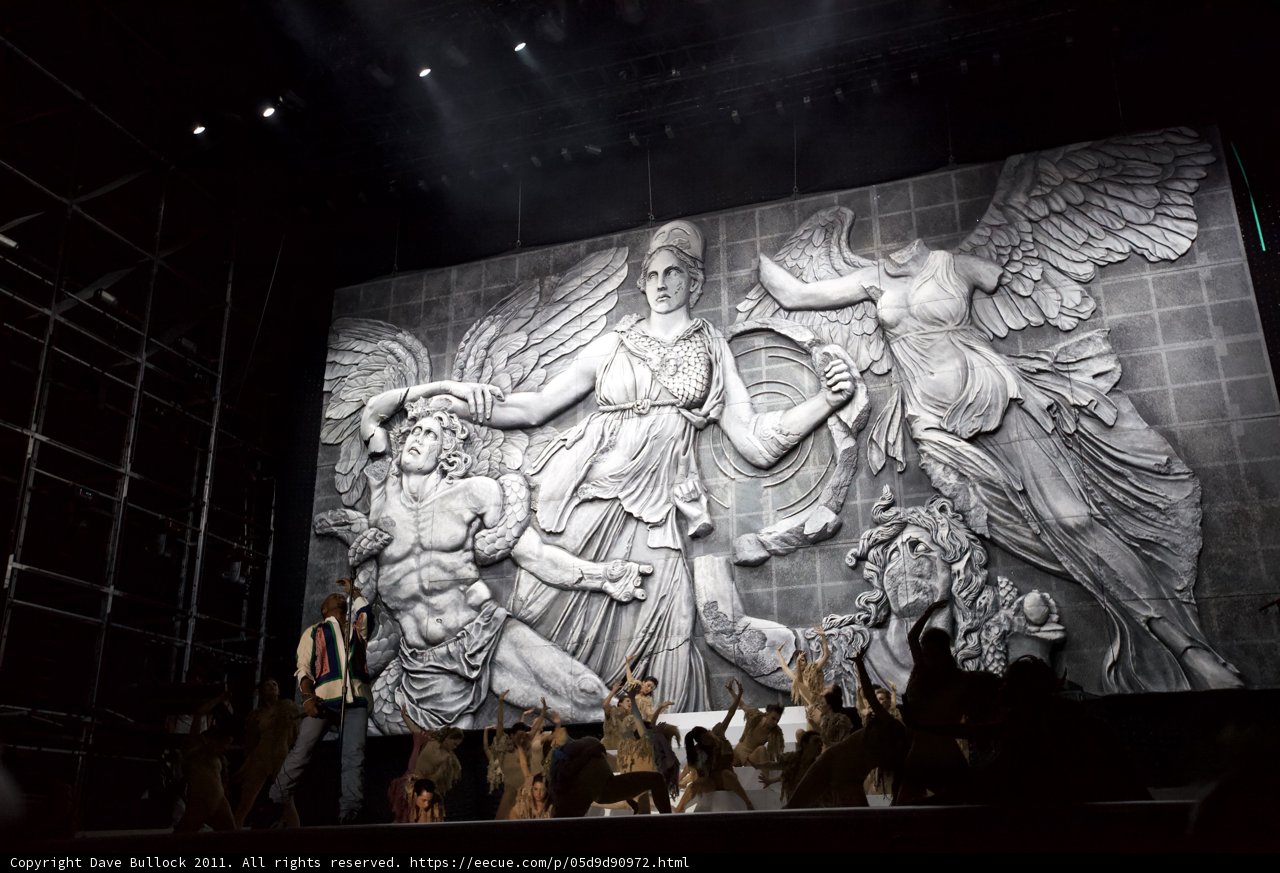 Angelic Display on Coachella's Big Screen