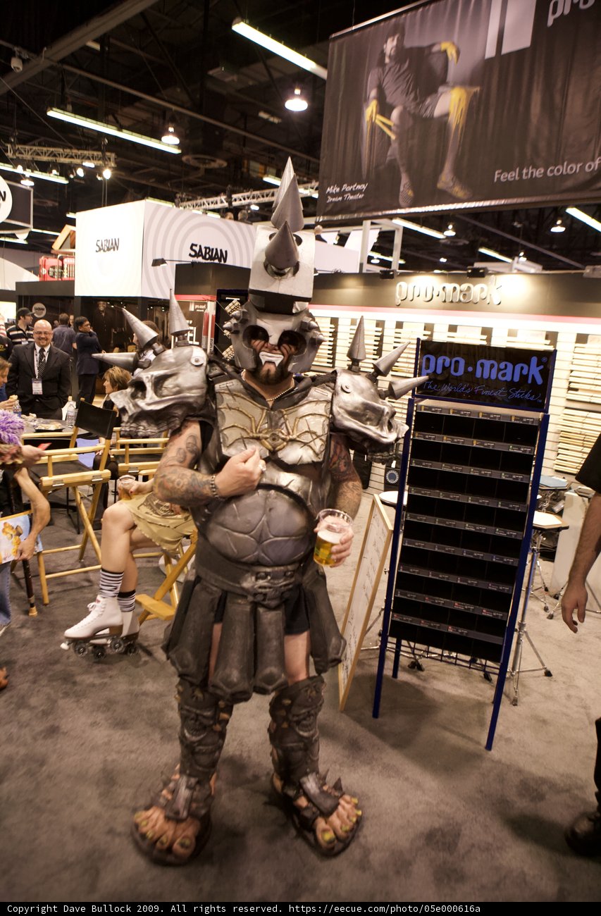 Warrior of the NAMM Expo