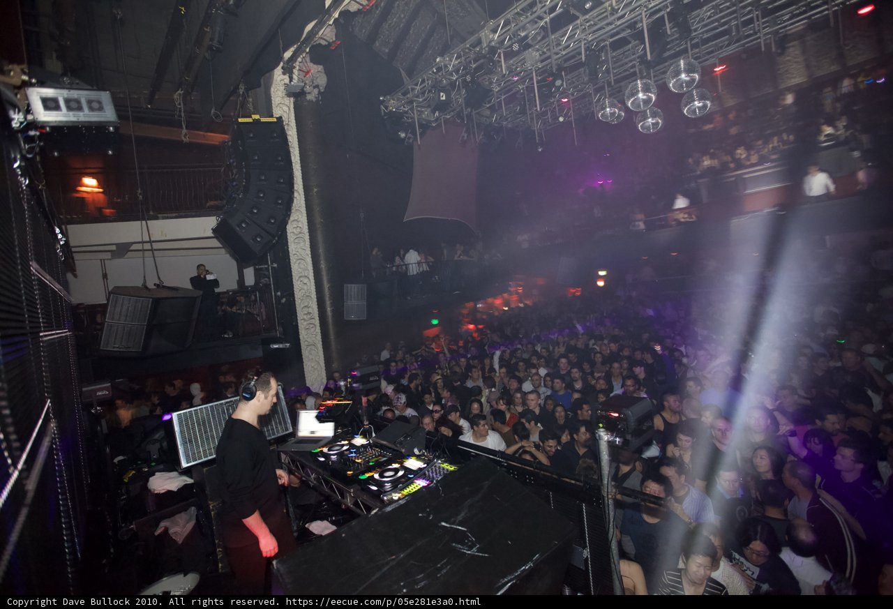 DJ Sasha Rocks the Nightclub