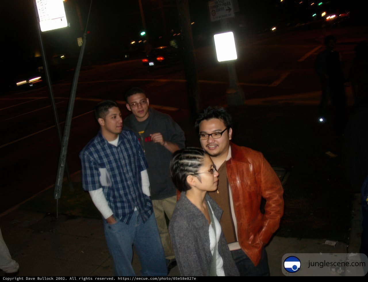 Night Owls on the Sidewalk