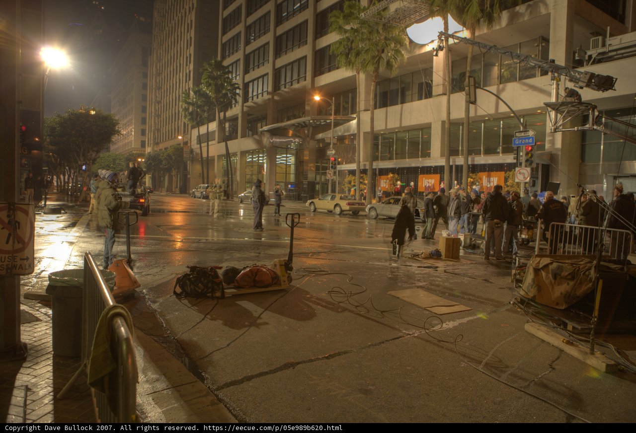 Nighttime Hustle in the Metropolis