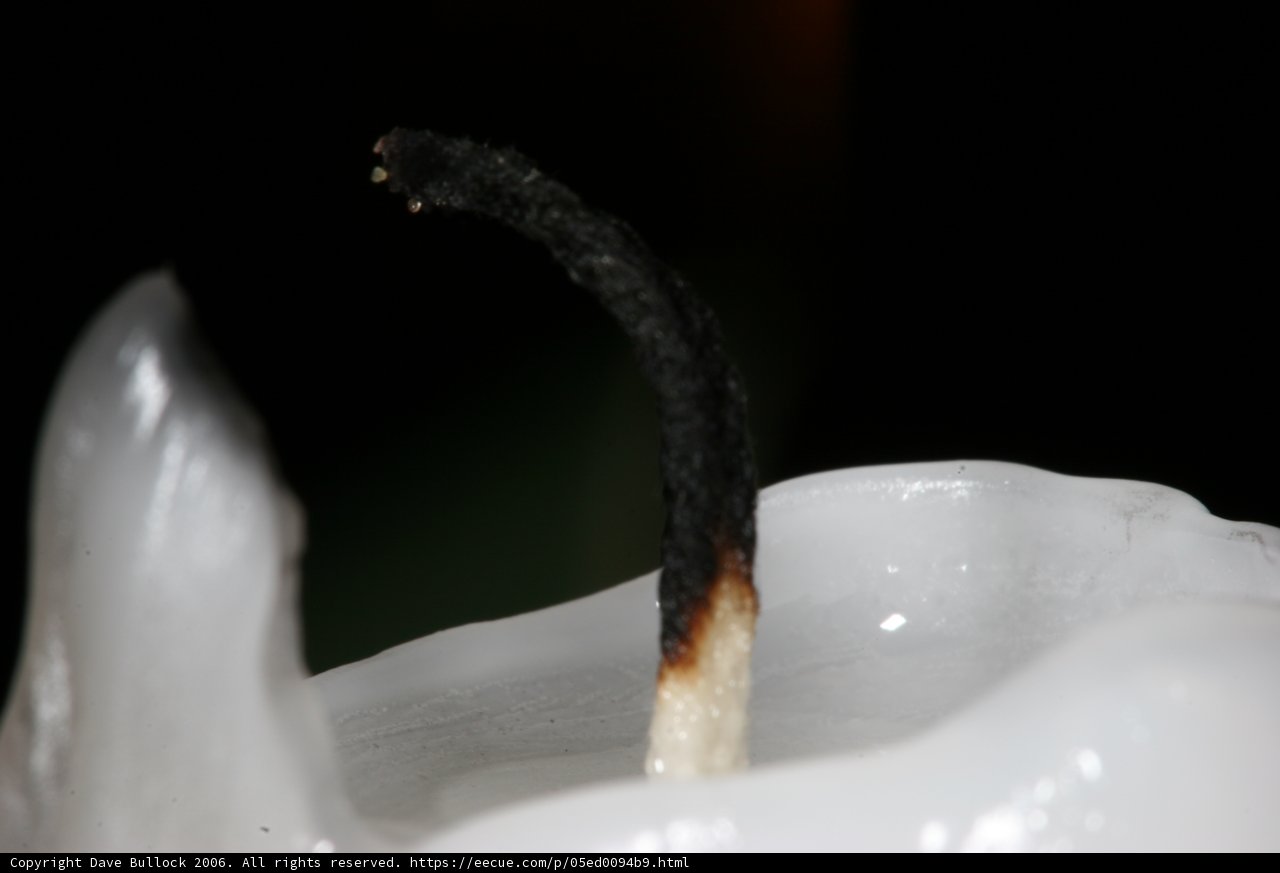 Mysterious Black Flame