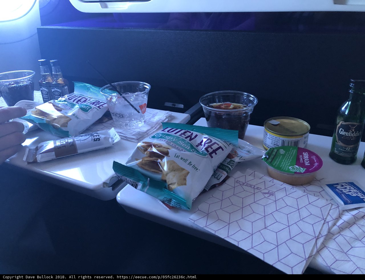 In-Flight Snack & Drink Tray