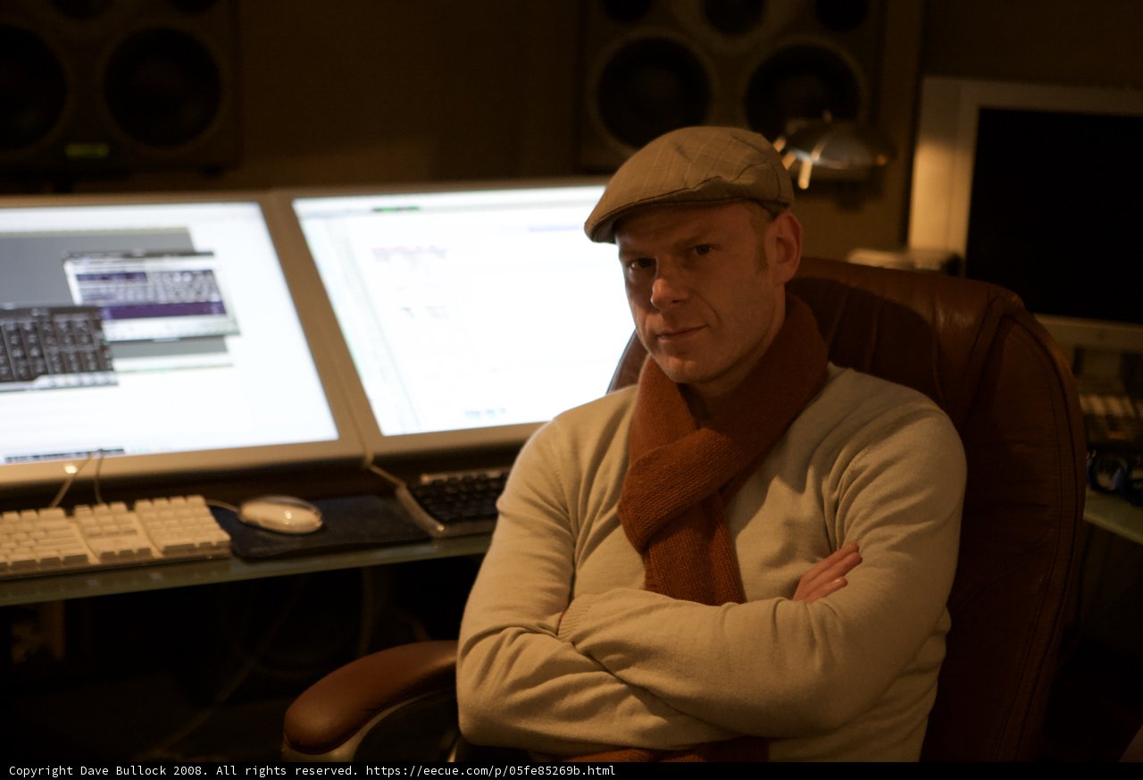 Junkie XL working on his latest beats