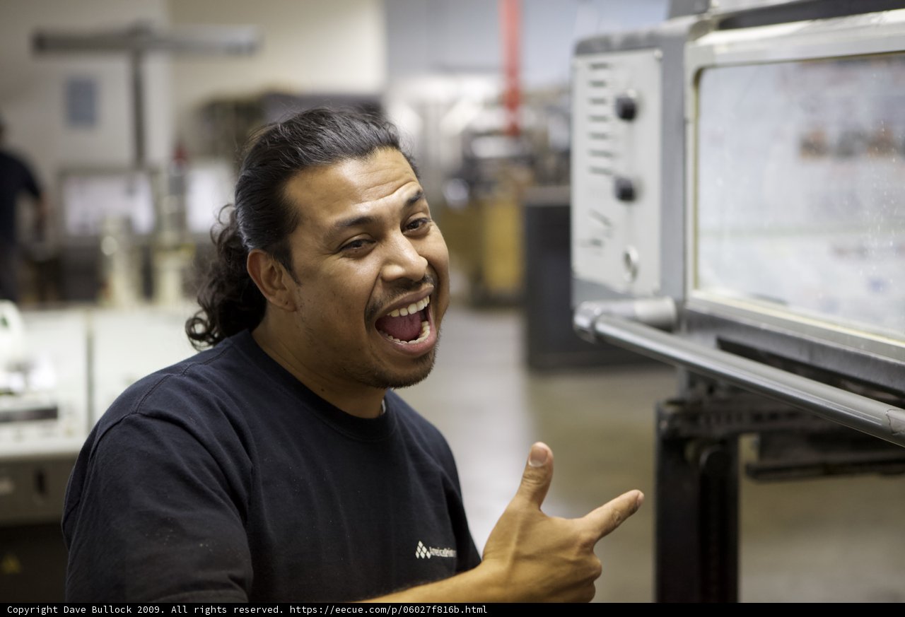 Happy Man during Mine Rescue Mission
