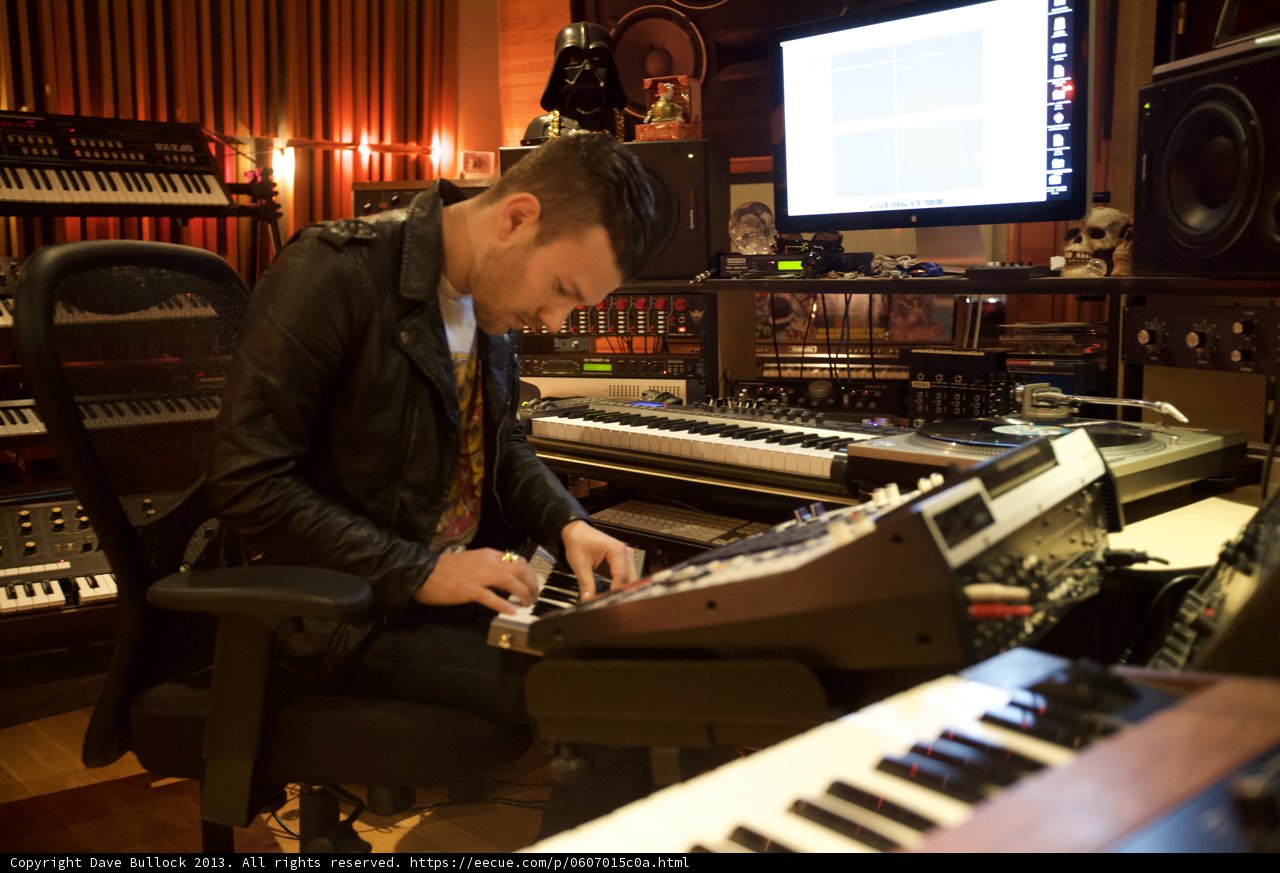 Music Man in the Studio
