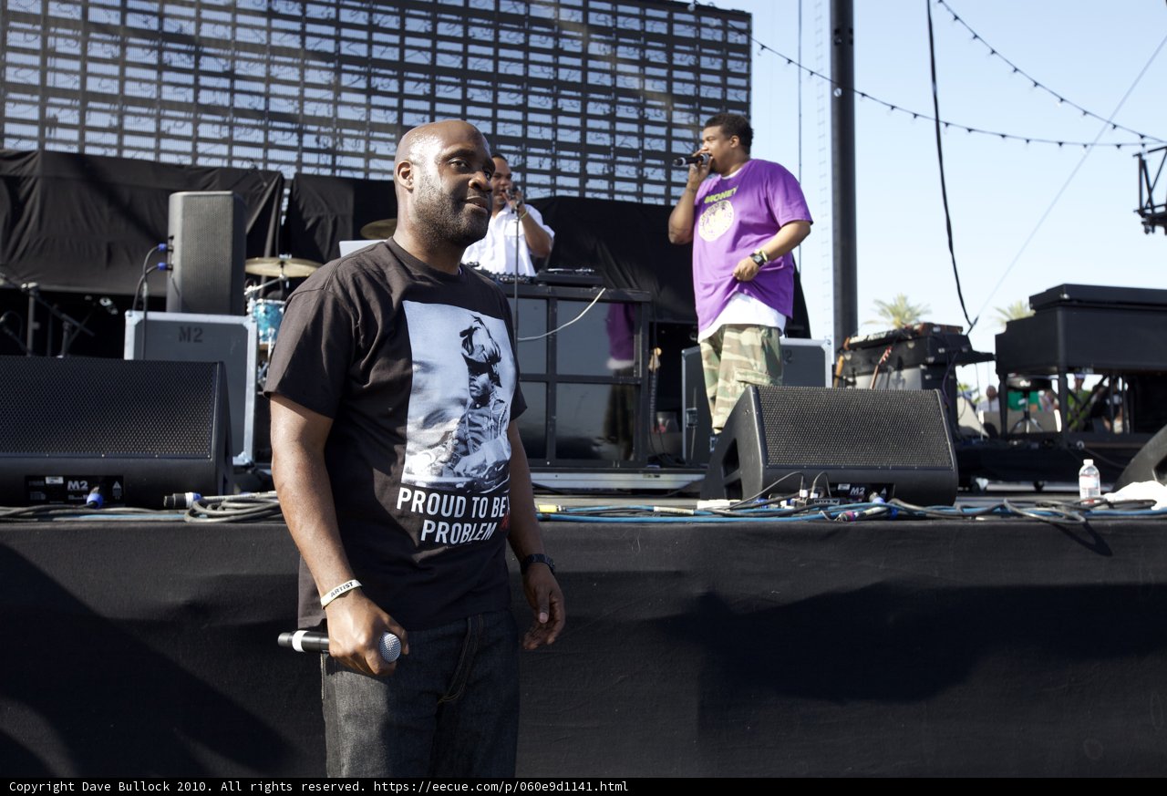 Musician Performs on Coachella Sunday