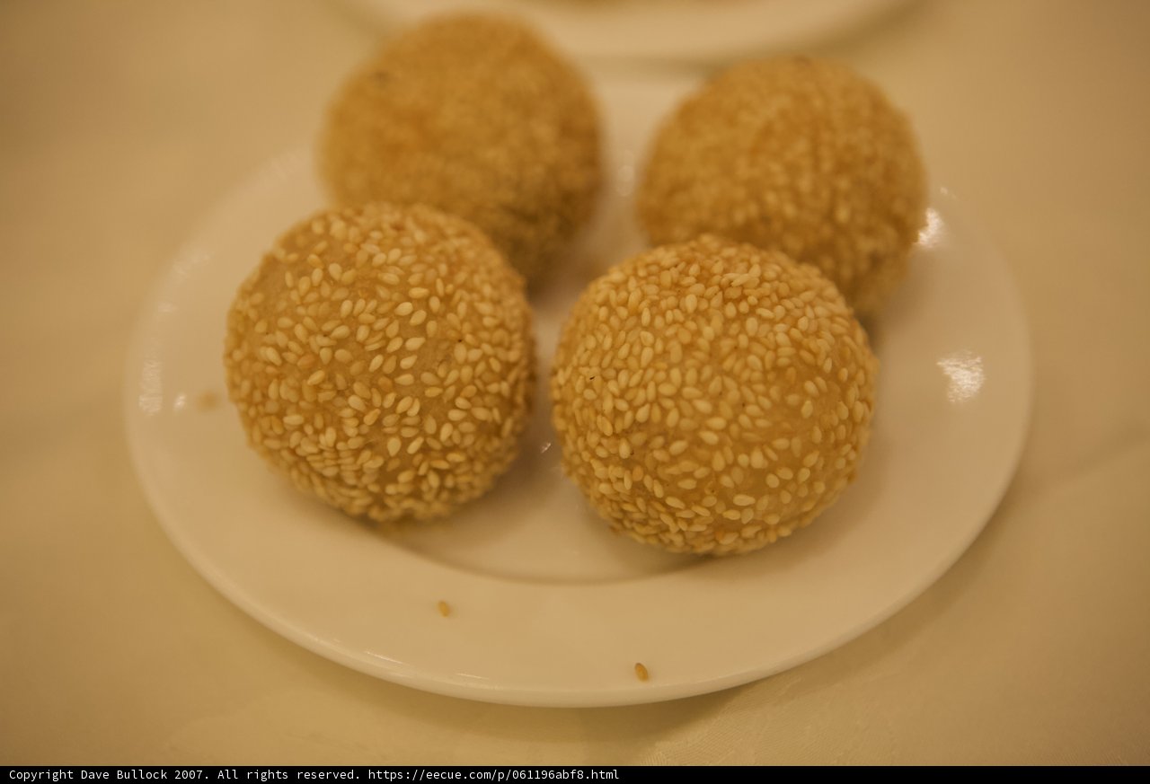 Sesame Balls for Grand Performances