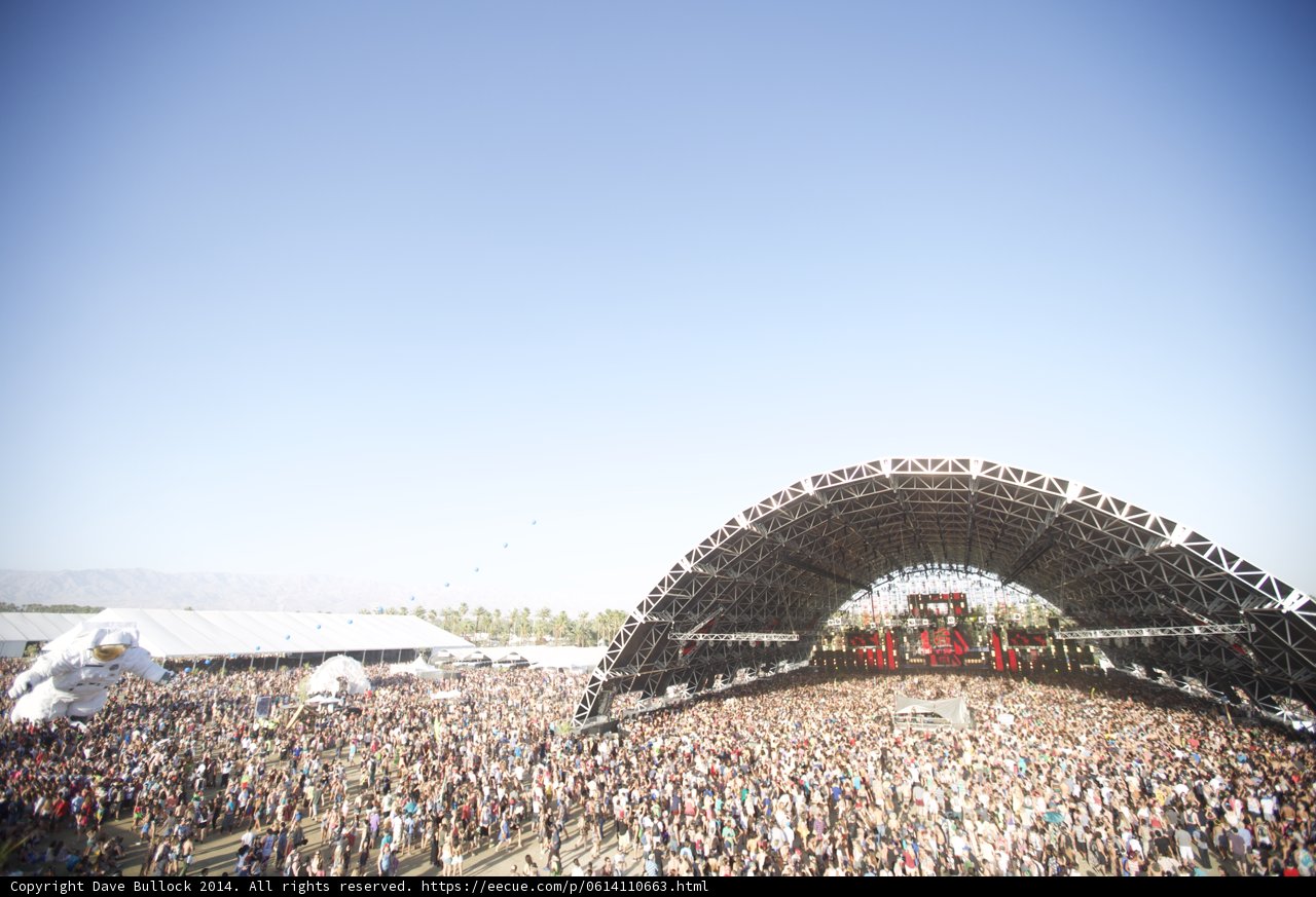 Coachella Crowd Roars