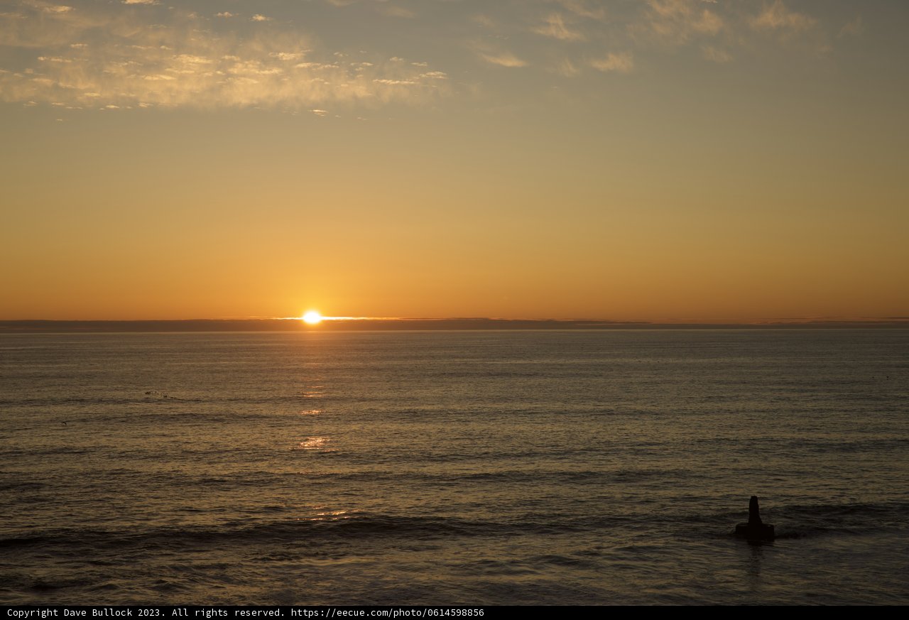 Mesmerizing Sunset Surf at Halfmoon Bay