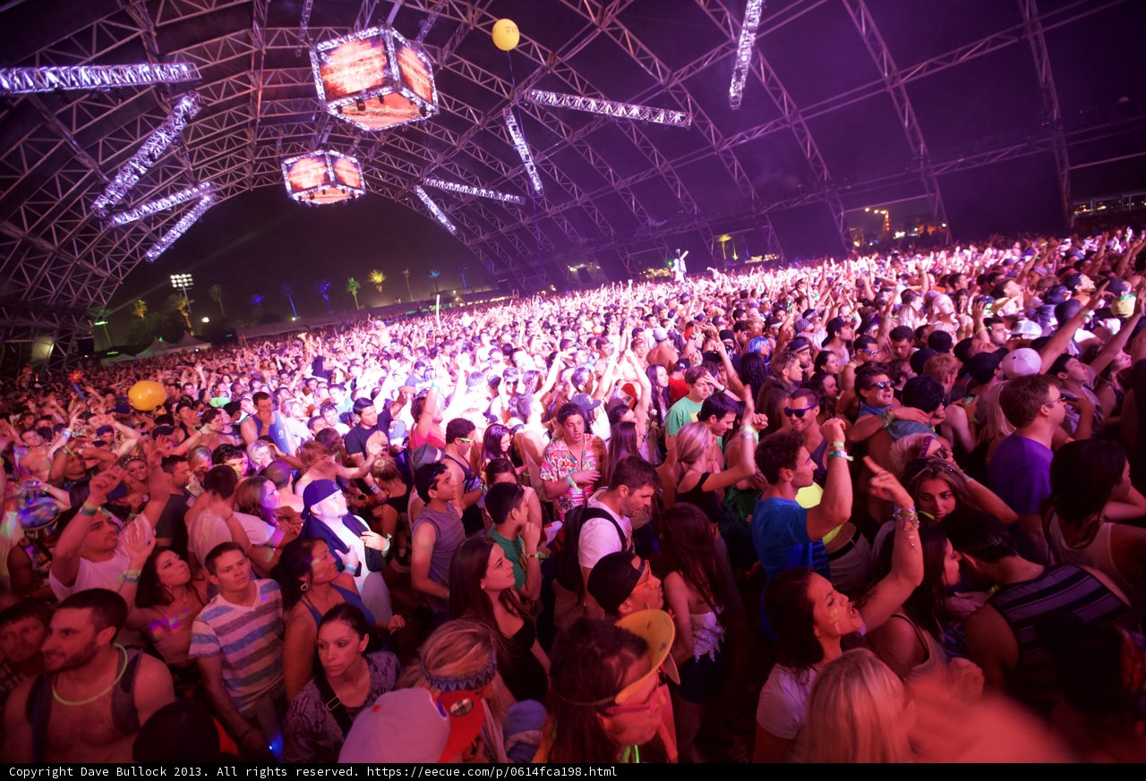 Coachella Night Sky in 2013