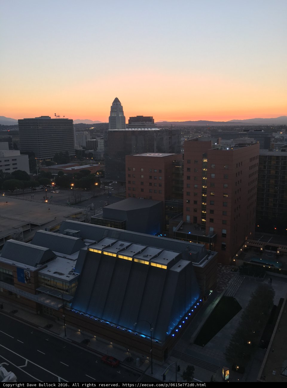 Urban Metropolis at Sunset