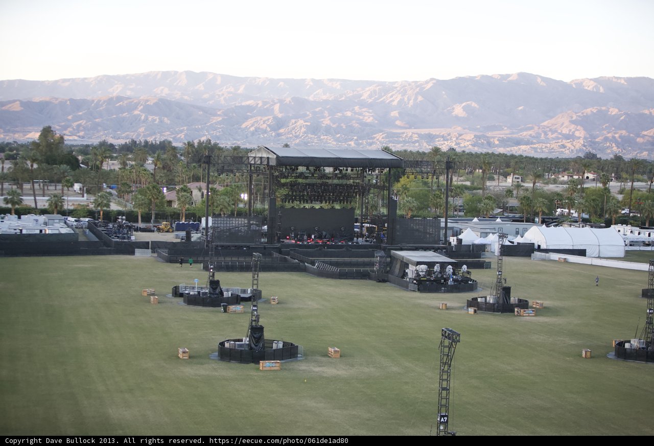 Stage in the Open Field