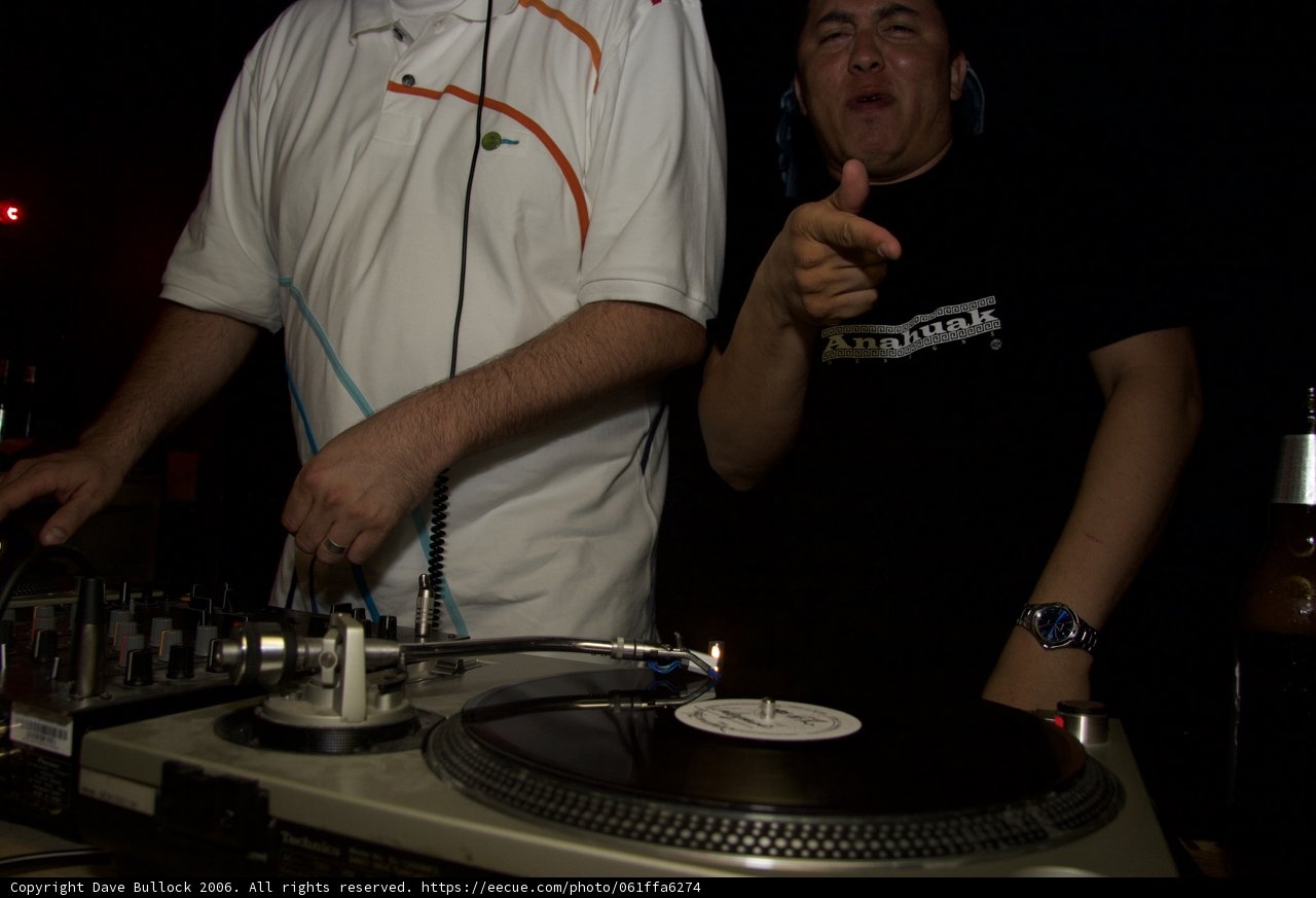 The Deejay's Turntable Dance