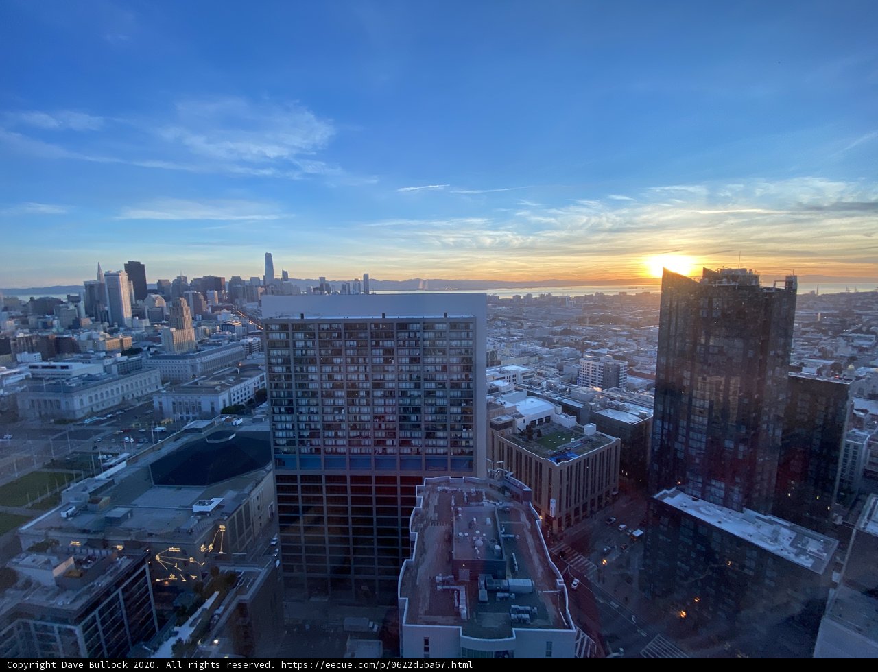 Cityscape at Sunset