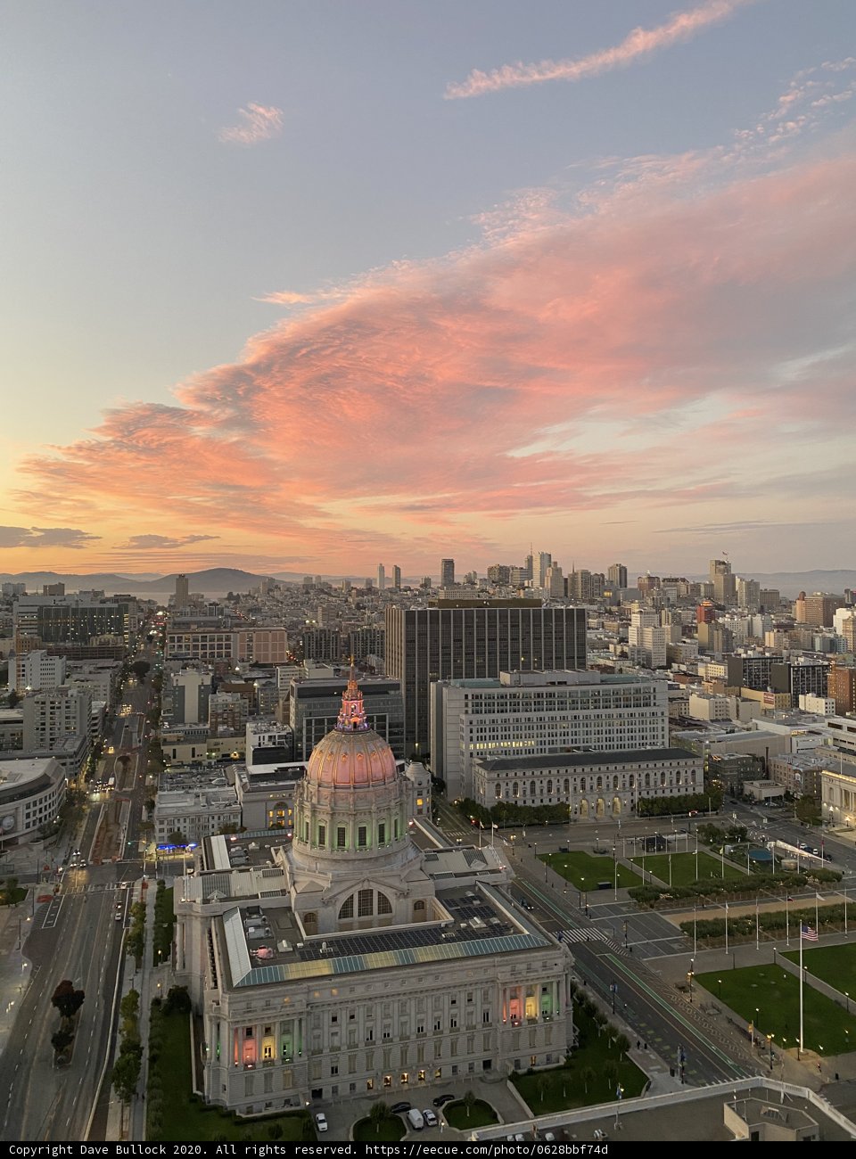 City Hall at Sunset