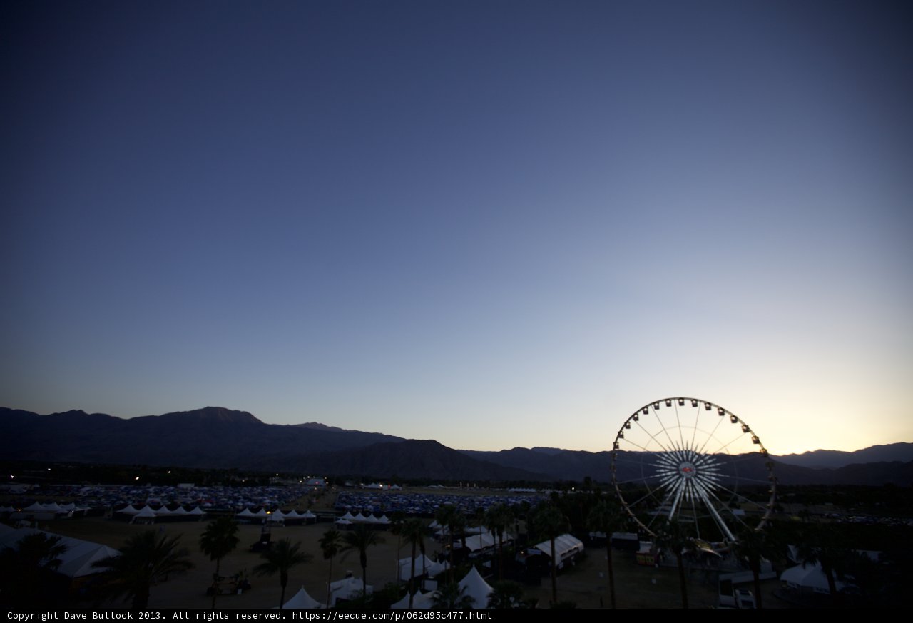 Sunset Fun at Coachella