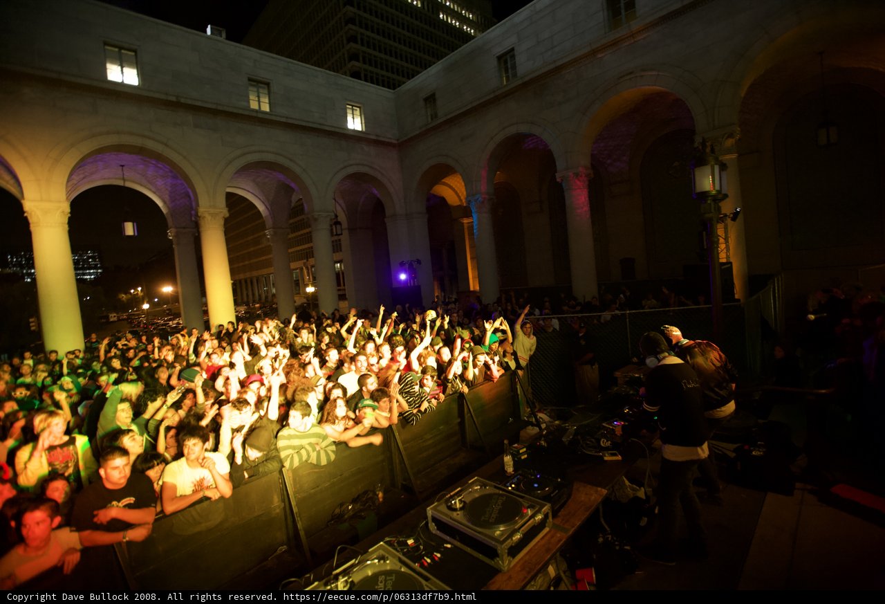 Urban Concert Crowd