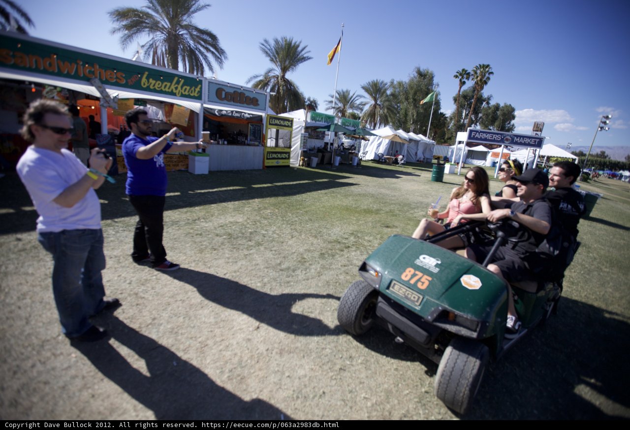 Picture Perfect Golf Cart Ride