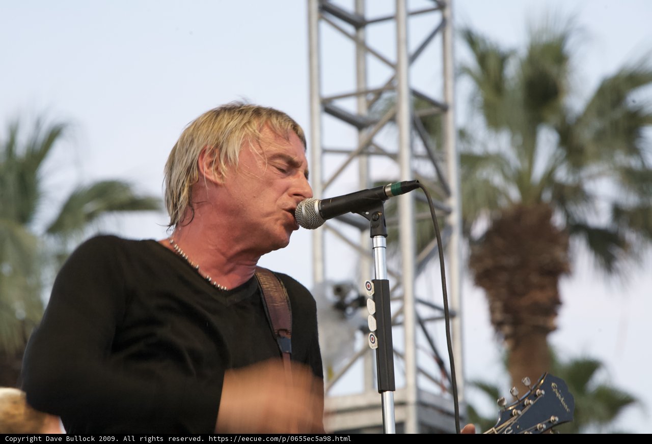 Paul Weller Rocks Coachella 2009