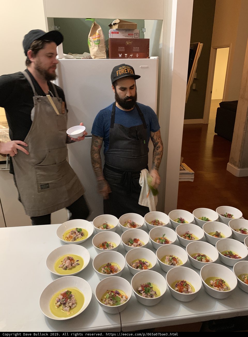 Two Chefs Prepare a Meal