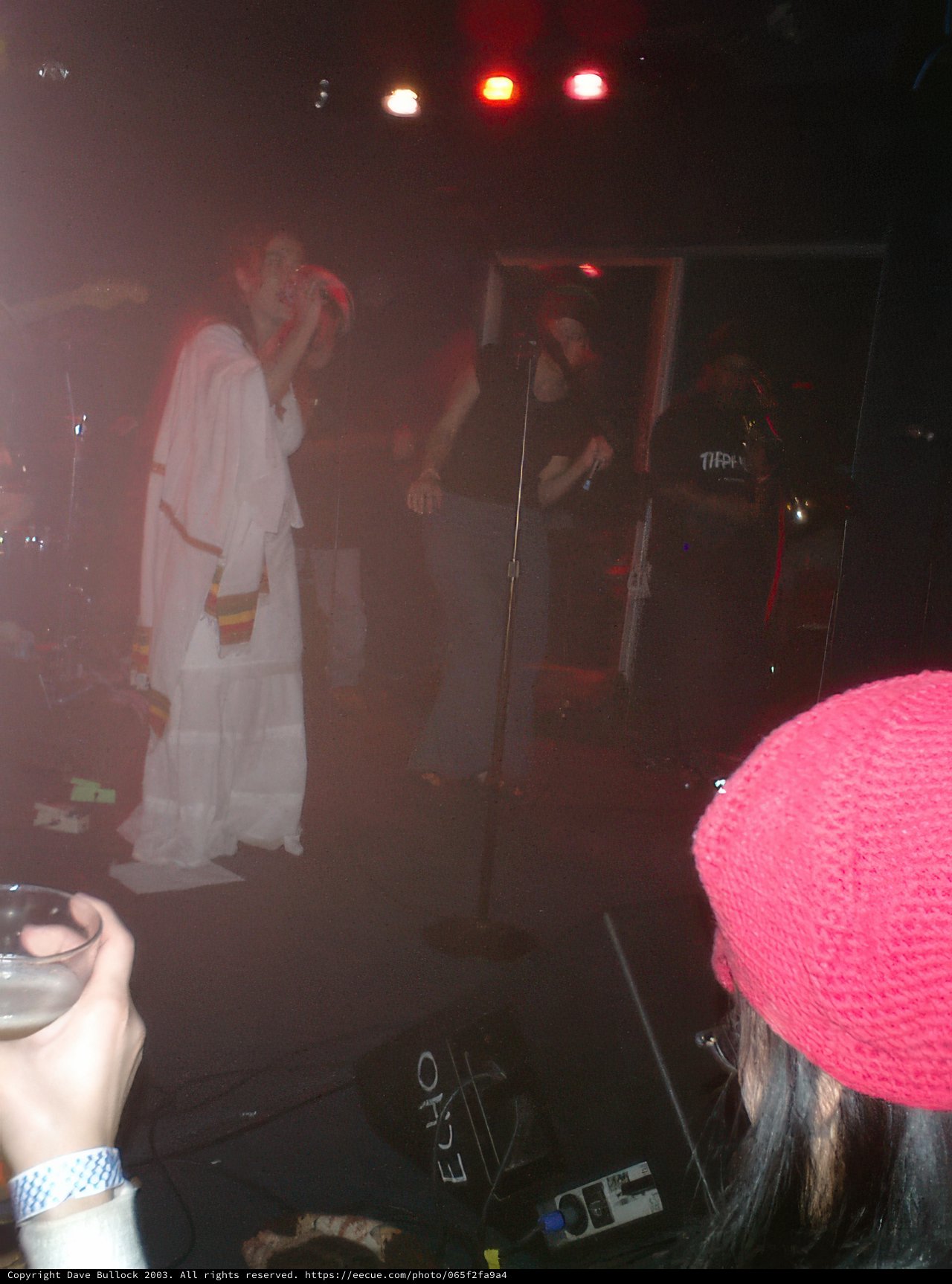 Entertainer in Red Hat Takes the Stage at Dubclub-Tippa Irie