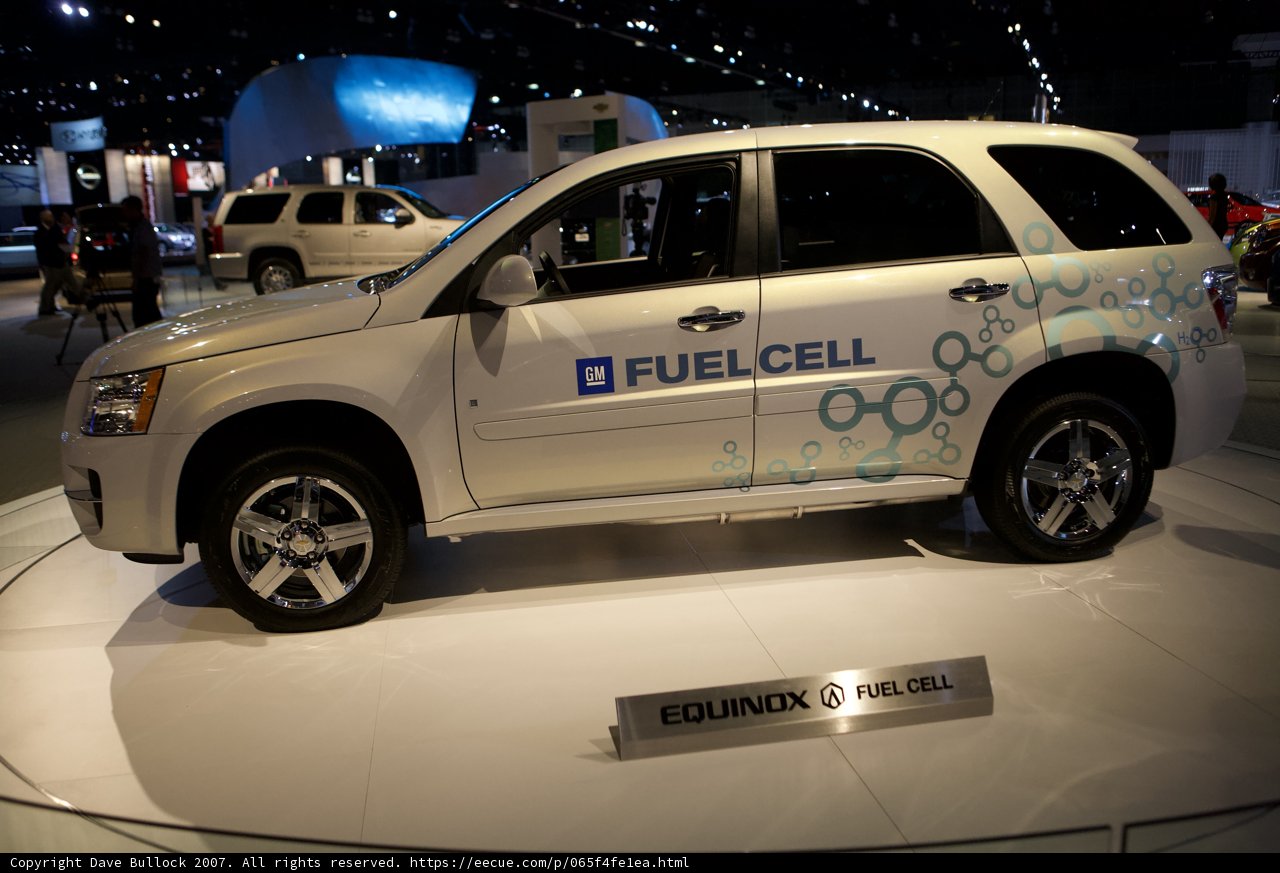 Fuel Cell SUV Steals the Show