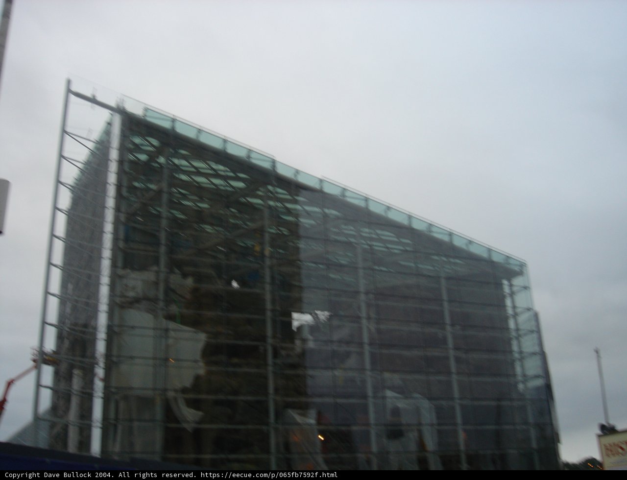 Towering Glass Office Building