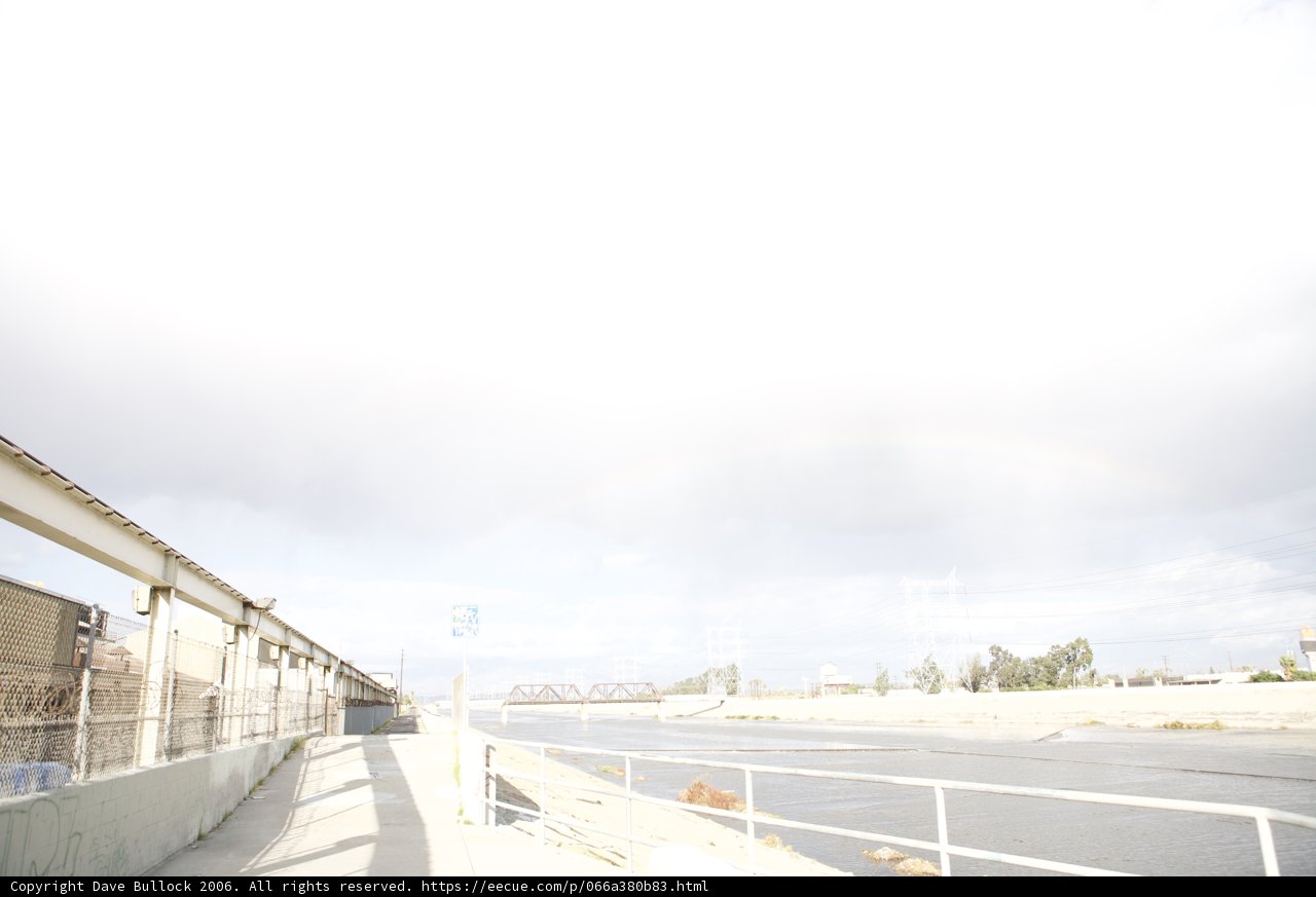 A Rainbow over the Urban Landscape