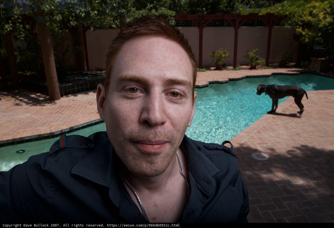 Poolside Selfie