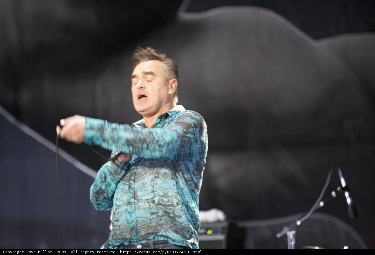 Morrissey's Solo Performance at Coachella 2009
