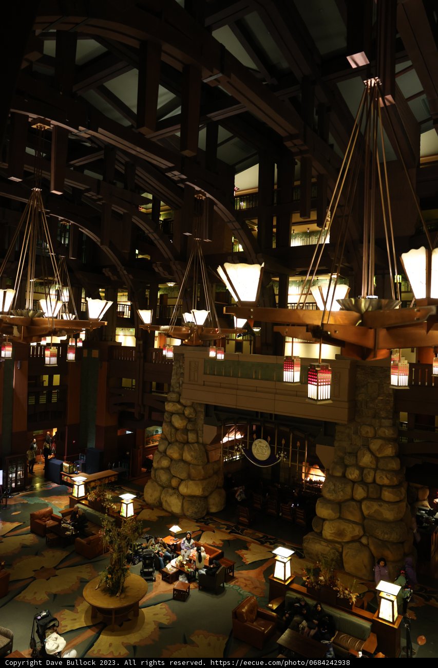 Illuminated Lobby of the Future